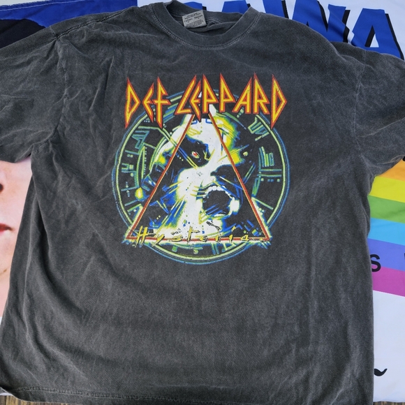 DEF LEPPARD 2XL SHIRT 2022CR,metallica,slayer,motley crue,poison - Picture 2 of 5